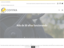 Tablet Screenshot of covyma.com